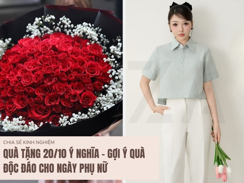 Top Quà Tặng 20/10 Đặc Biệt, Tinh Tế Dành Cho Phụ Nữ 7 Quà tặng 20/10
