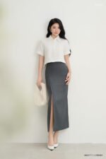 Áo sơ mi tay ngắn ANB217 trắng pc4