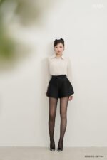 Áo sơ mi tay dài basic ADB215 be pc2