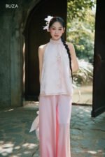 Áo yếm AYF001 hồng pc1