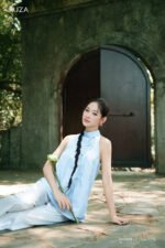 Áo yếm AYF001 xanh pc5