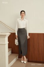 Áo Sơ Mi Tay Dài Basic - ADB229 - Ảnh 12