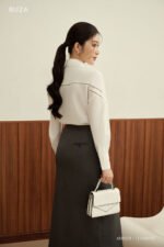 Áo Sơ Mi Tay Dài Basic ADB229 trắng pc1