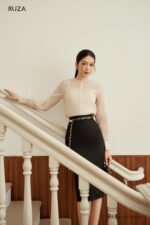 Áo Sơ Mi Tay Dài Basic ADB228 xanh pc2