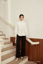 Áo Sơ Mi Tay Dài Basic ADB227 trắng pc3