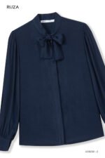 Áo sơ mi tay dài basic ADB230 xanh đen pc4