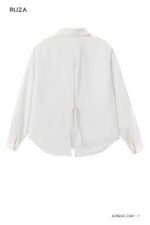 Áo Sơ Mi Tay Dài Basic - (Có 3 Màu) - ADB245 - Ảnh 3