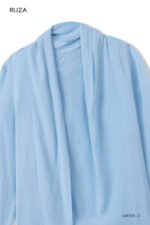 Áo sơ mi tay dài kiểu ADF239 xanh pc2