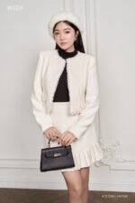 Áo Tweed KTF238 be pc2