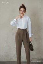 Áo Sơ Mi Tay Dài Basic - (Có 2 Màu) - ADB263 - Ảnh 6