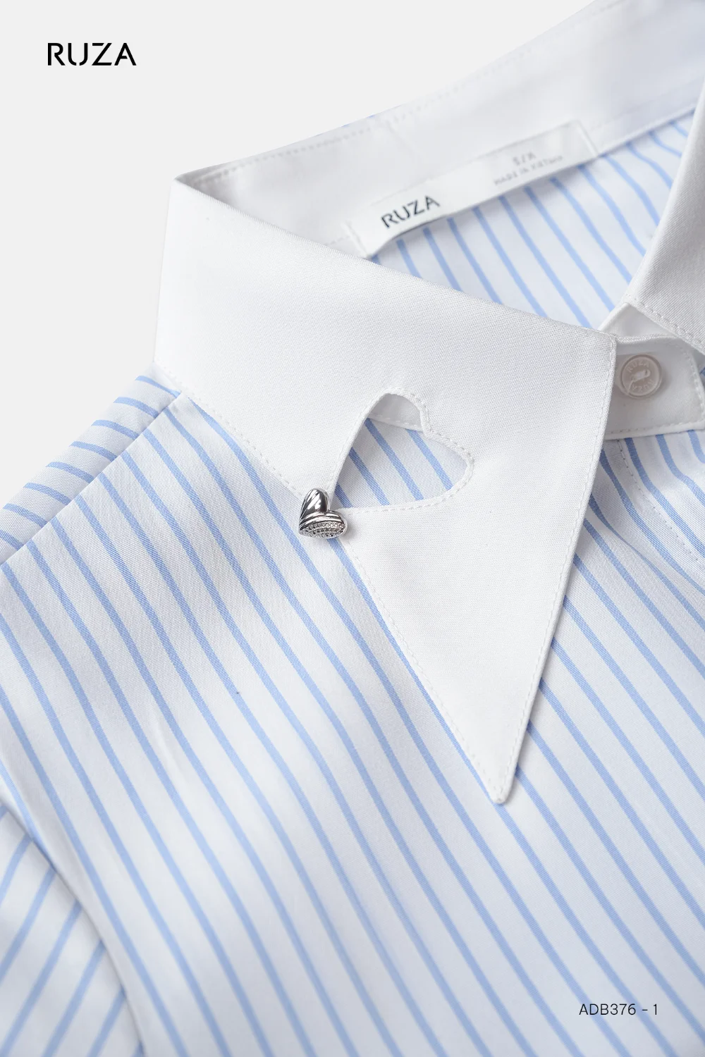 Áo Sơ Mi Tay Dài Basic - (Có 2 Màu) - ADB376 - Ảnh 4