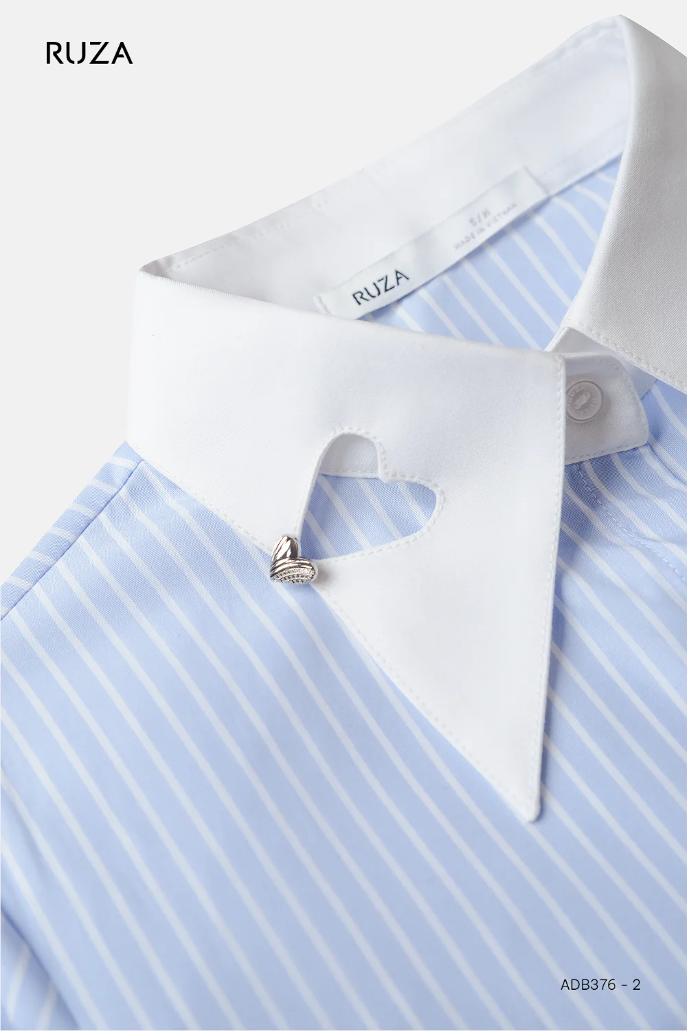 Áo Sơ Mi Tay Dài Basic - (Có 2 Màu) - ADB376 - Ảnh 9