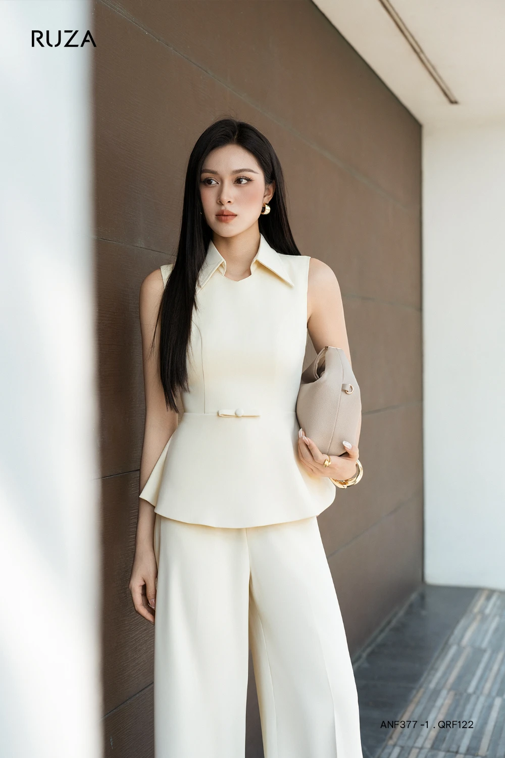 Áo Sơ Mi Tay Ngắn Basic - (Có 2 Màu) - ANF377 12 anf377-1-qrf1222