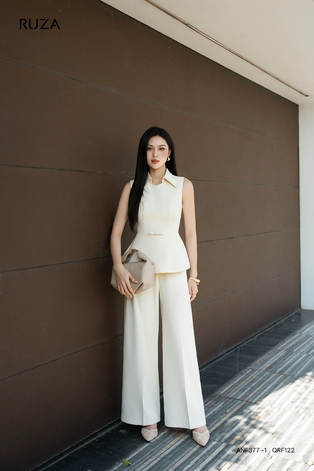 Áo Sơ Mi Tay Ngắn Basic - (Có 2 Màu) - ANF377 14 anf377-1-qrf1223